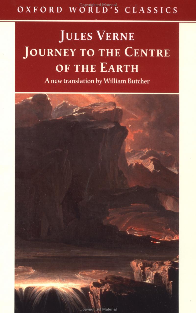 Journey to the Centre of the Earth Book Cover